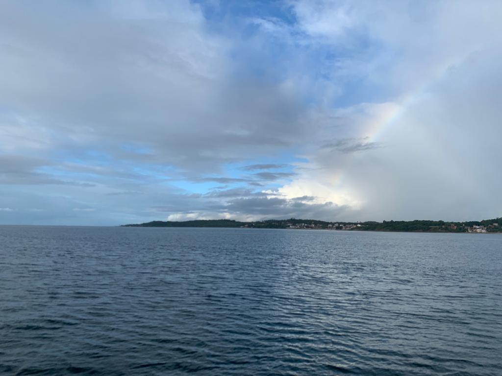 Trajeto de ferry boat