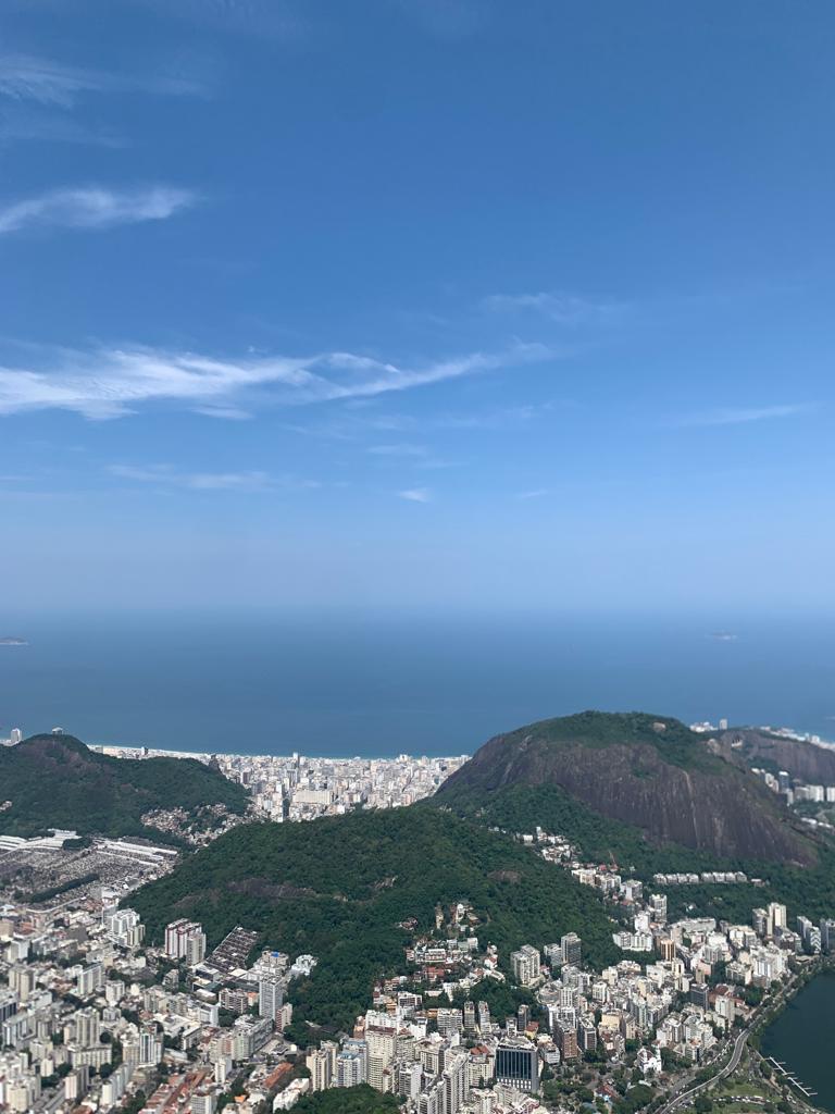 Vista do cristo redentor/RJ