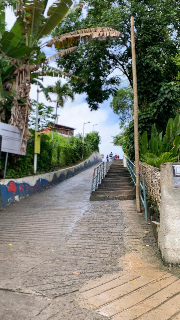 Rampa na chegada a Morro de São Paulo