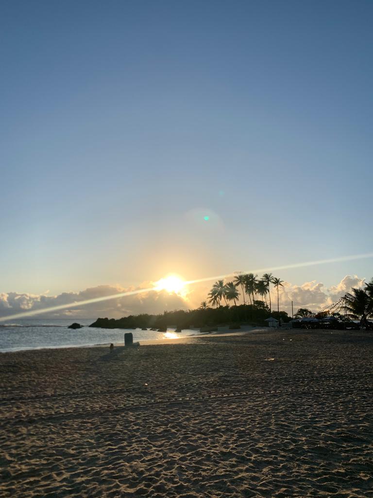 Nascer do sol na segunda praia de Morro de São Paulo/BA