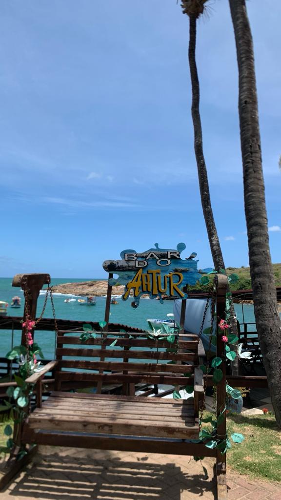 Bar do Artur na Praia de Calhetas/PE